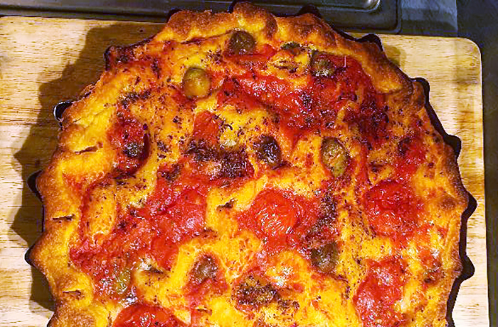 Focaccia barese di semola - Pizze e focacce